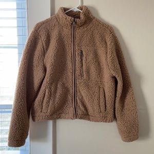 Teddy zip up